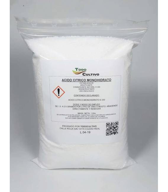 Water-soluble citric acid